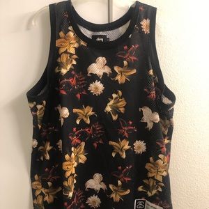 Stussy Floral Jersey Tank - Unisex